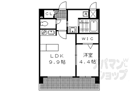 グラン・アミール御池 202 ｜ 京都府京都市中京区油小路通二条上る薬屋町（賃貸マンション1LDK・2階・38.92㎡） その2