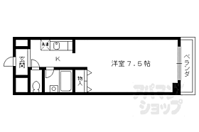 京都府京都市右京区西院南高田町（賃貸マンション1K・8階・22.59㎡） その2