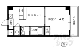 京都府京都市下京区西七条掛越町（賃貸マンション1DK・2階・29.62㎡） その2