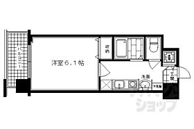 京都府京都市上京区丸太町通土屋町西入ル中務町（賃貸マンション1K・2階・21.00㎡） その2