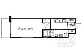 京都府京都市下京区八王子町（賃貸マンション1K・3階・27.60㎡） その2