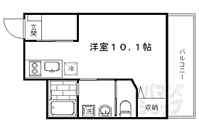 京都府京都市中京区西ノ京小倉町（賃貸アパート1R・4階・28.43㎡） その2