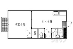 京都府京都市上京区寺之内通千本西入下る柏清盛町（賃貸マンション1DK・2階・25.13㎡） その2