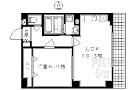 Ｋｏｏｚａ麩屋町 402 ｜ 京都府京都市中京区麩屋町通蛸薬師下る梅屋町（賃貸マンション1LDK・4階・41.28㎡） その2