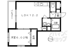 ロイヤルシティーＡＹＡ 201 ｜ 京都府京都市下京区下松屋町通松原下ル2丁目下長福寺町（賃貸マンション1LDK・2階・40.57㎡） その2