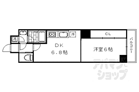 京都府京都市下京区御影堂町（賃貸マンション1DK・5階・32.20㎡） その2