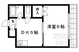 間取図画像 1DK