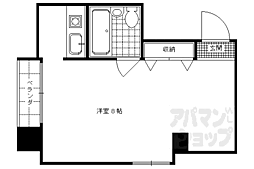 K.ワープ 1Kの間取図画像