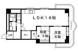 JR東海道・山陽本線 西大路駅 徒歩17分 6階/-