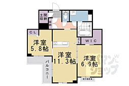 カーマイン・ピノ四条堀川 4階/402