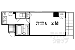 ブランネージュ四条大宮 9階