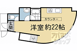 THEHOME ワンルームの間取図画像