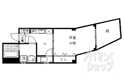 マンショントシェイレイ 1Kの間取図画像