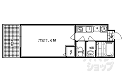 フラッティ四条大宮II 1階/111