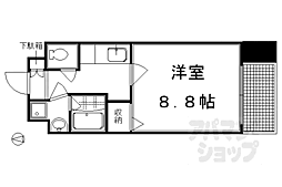 京都市営烏丸線 今出川駅 徒歩8分 3階/-
