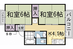 京都府京都市西京区大枝沓掛町（賃貸アパート2K・1階・38.91㎡） その2