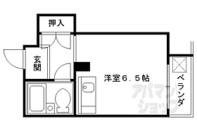 コスモプラザコマツ 501 ｜ 京都府京都市右京区嵯峨天龍寺瀬戸川町（賃貸マンション1K・5階・18.00㎡） その2