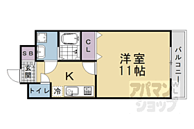 京都府京都市西京区大枝沓掛町（賃貸マンション1K・2階・36.00㎡） その2