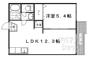 ファミール嵯峨野 207 ｜ 京都府京都市右京区嵯峨野東田町（賃貸アパート1LDK・2階・35.30㎡） その2