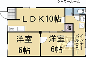 コジィ・ハイツ 303 ｜ 京都府京都市右京区梅津林口町（賃貸アパート2LDK・3階・46.60㎡） その2