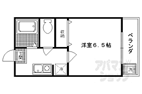 ドミール1 105 ｜ 京都府京都市右京区西院日照町（賃貸マンション1K・1階・20.72㎡） その2