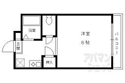 ハイツ松山 1Kの間取図画像