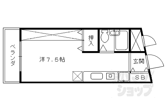 プレジールマンション_間取り_0