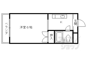 ウィング嵐山 302 ｜ 京都府京都市右京区嵯峨天龍寺瀬戸川町（賃貸マンション1K・3階・19.80㎡） その2