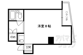 京都府京都市下京区高槻町（賃貸マンション1R・2階・21.20㎡） その2