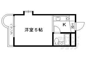 京都府京都市西京区川島玉頭町（賃貸マンション1K・4階・13.00㎡） その2