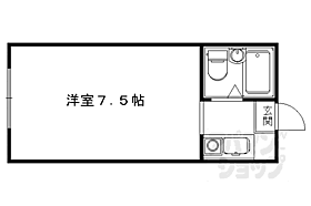 ハイツはしもと 1-C ｜ 京都府京都市右京区梅ケ畑久保谷町（賃貸マンション1K・1階・18.56㎡） その2