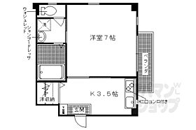 ブライトストーン太秦 301 ｜ 京都府京都市右京区太秦青木元町（賃貸マンション1K・3階・24.36㎡） その2