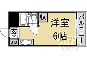 京都府京都市西京区御陵溝浦町（賃貸マンション1K・2階・17.00㎡） その2