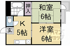 サンバリエ太秦 602 ｜ 京都府京都市右京区太秦下刑部町（賃貸マンション2K・6階・34.62㎡） その2