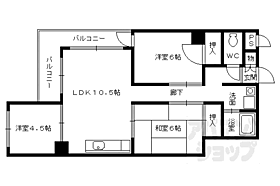 京都府京都市西京区大枝沓掛町（賃貸マンション3LDK・2階・58.25㎡） その2