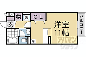 京都府京都市西京区樫原上池田町（賃貸アパート1R・2階・30.03㎡） その2