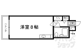 京都府京都市下京区下五条町（賃貸マンション1R・3階・26.60㎡） その2