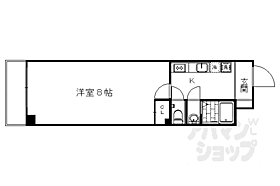 京都府京都市下京区廿人講町（賃貸マンション1K・4階・23.90㎡） その2