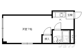 京都府京都市上京区下立売通御前通西入二丁目堀川町（賃貸マンション1K・2階・19.14㎡） その2