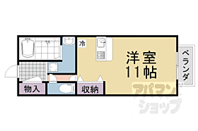 京都府京都市西京区樫原上池田町（賃貸アパート1K・2階・30.27㎡） その2