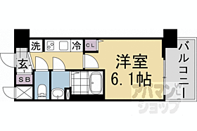 京都府京都市南区上鳥羽勧進橋町（賃貸マンション1K・3階・21.17㎡） その2