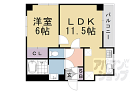 京都府京都市西京区嵐山内田町（賃貸マンション1LDK・1階・41.28㎡） その2