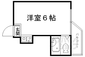 京都府京都市下京区黒門通綾小路下ル塩屋町（賃貸マンション1K・2階・15.00㎡） その2