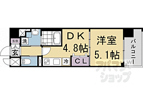 アスヴェル京都四条西院 509 ｜ 京都府京都市右京区西院日照町（賃貸マンション1DK・5階・26.70㎡） その2