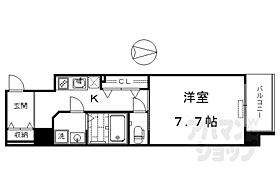 京都府京都市下京区七条通大宮西入上る花畑町（賃貸マンション1K・4階・28.59㎡） その1