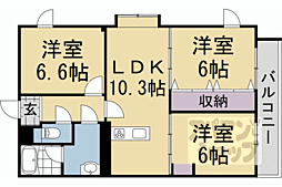 阪急京都本線 洛西口駅 3.2km 3階/-