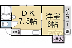 間取図画像 1DK