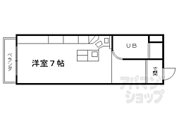 ラ・パルフェ・ド・ルミナス 1Kの間取図画像