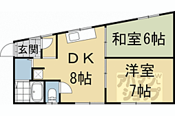 間取図画像 2DK
