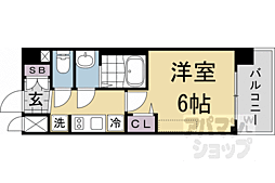 近鉄京都線 十条駅 徒歩4分 4階/-